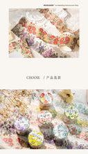 Load image into Gallery viewer, Four Seasons Floral Heaven Masking Tapes (6 designs)