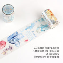 Load image into Gallery viewer, Japanese Princess Fantasy Wide Transparent Washi Tapes