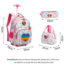 Load image into Gallery viewer, 3 in 1 Colorful Backpack for School