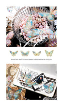 Load image into Gallery viewer, Ice Crystal Butterfly Laser Stickers