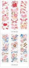 Load image into Gallery viewer, Romantic Cherry Blossom Stickers ( 4 colors)