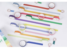Load image into Gallery viewer, Magic Moment Rainbow Color Washi Tape Set (100 pcs)