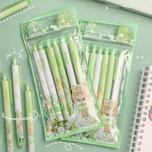 Load image into Gallery viewer, Japanese Matcha Party Gel Pen Set ( 6 pcs)