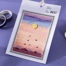 Load image into Gallery viewer, Magic Moment Rainbow Color Washi Tape Set (100 pcs)