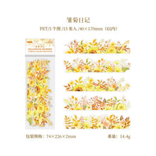 Load image into Gallery viewer, Vintage Style Autumn Leaves Large Stickers