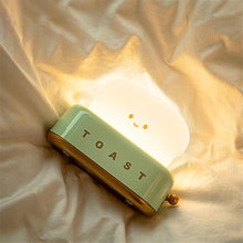 Load image into Gallery viewer, Mini Kawaii Toast Maker LED Study Light
