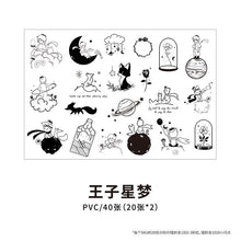 Load image into Gallery viewer, Little Prince's Golden World Laser Stickers