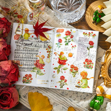 Load image into Gallery viewer, Little Prince Floral Washi Tape (4 colors)