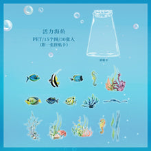 Load image into Gallery viewer, Limited Edition - Travel Under the Sea Floors Stickers - ( 8 designs)