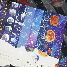 Load image into Gallery viewer, The Universe Space Washi Tape Set (19 pcs)