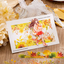 Load image into Gallery viewer, Vintage Style Autumn Leaves Large Stickers