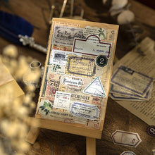 Load image into Gallery viewer, Vintage Style Crafts Man Series Sticker Boxes (208 pcs)
