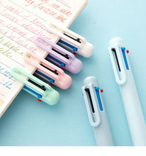 Load image into Gallery viewer, Candy Color 6 in 1 Multi-Color Gel Ink Pens