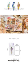 Load image into Gallery viewer, Glistening Feather Large Stickers - Limited Edition