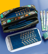 Load image into Gallery viewer, Double Deck Large Capacity Pencil Cases (4 Designs)