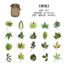 Load image into Gallery viewer, Falling Leaves in a Bottle Fall Stickers