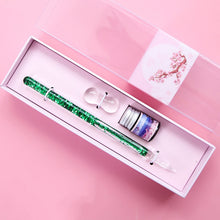 Load image into Gallery viewer, Kawaii Sakura Vintage Style Calligraphy Set (3 pcs)