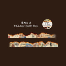 Load image into Gallery viewer, X-Files Vintage Style Mystery Washi Tapes ( 8 Designs)