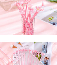 Load image into Gallery viewer, Cherry Blossom Kawaii Gel Pen Sets (10 Pcs)