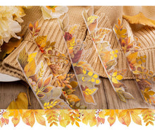 Load image into Gallery viewer, Vintage Style Autumn Leaves Large Stickers