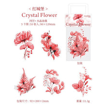 Load image into Gallery viewer, Crystal Flower Shadow Series Large Stickers