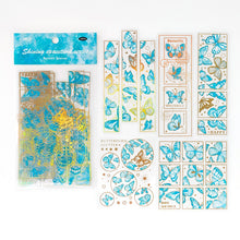 Load image into Gallery viewer, Vintage Style Butterfly and Nature Bright Stickers