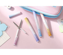 Load image into Gallery viewer, Kokuyo Pastel Cookie Folding Scissors (4 Colors)