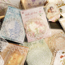 Load image into Gallery viewer, Vintage Flower Lace Openwork Material Paper