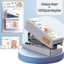 Load image into Gallery viewer, Cute Kawaii Cartoon Character Staplers + 400 pieces Staples