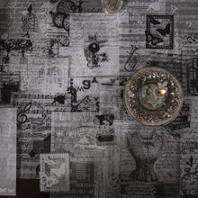 Load image into Gallery viewer, Vintage Shabby Notes Manuscript Material Paper