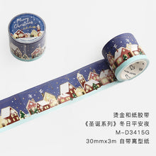 Load image into Gallery viewer, Christmas Eve Masking Tapes ( 8 Designs)