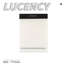 Load image into Gallery viewer, Elegant Transparent Memo Pads