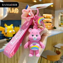 Load image into Gallery viewer, Kawaii Bear KeyChains (6 colors)