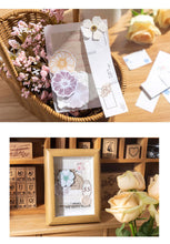 Load image into Gallery viewer, Fresh Floral Letter Series Memo Pads (6 colors)