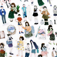 Load image into Gallery viewer, Japanese Daily Life Style Decorative Stickers (4 Designs)