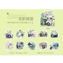 Load image into Gallery viewer, Wanderlust Diary Series Camera Stickers