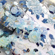 Load image into Gallery viewer, Floral Universe Gold Foiled Washi Tapes