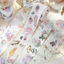 Load image into Gallery viewer, Vintage Style Beautiful Nature Gilded Washi Tapes