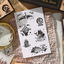 Load image into Gallery viewer, Butterfly & Sea of Stars Rubber Stamp Sets