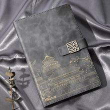 Load image into Gallery viewer, 2023 Japanese Castle Design Leather Planners (5 Colors)