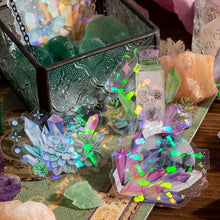 Load image into Gallery viewer, Crystal Story Series Floral Stickers - Limited Edition