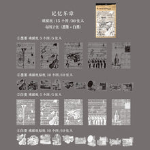 Load image into Gallery viewer, Vintage Shabby Notes Manuscript Material Paper