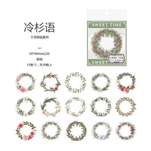 Load image into Gallery viewer, Sweet Times Series - Wreath Stickers (8 colors)
