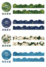 Load image into Gallery viewer, Delightful Nature Washi Tapes (8 Designs)