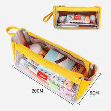 Load image into Gallery viewer, Candy Color Transparent Pencil Cases (5 colors)