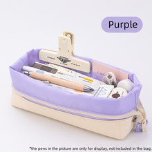Load image into Gallery viewer, Angoo Large Capacity Colorful Pencil Cases (5 Colors)