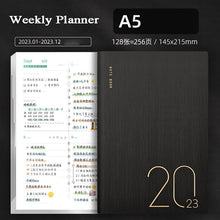 Load image into Gallery viewer, 2023 Elegant( A5) Weekly Leather Planners (4 Colors) - Limited Edition