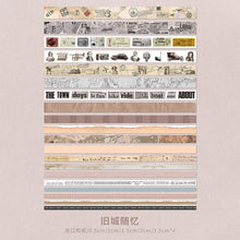 Load image into Gallery viewer, Memories of the Old City Series Washi Tape Sets