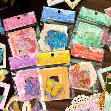 Load image into Gallery viewer, Mirror Dream Series Gold Foiled Butterfly Stickers - Limited Edition