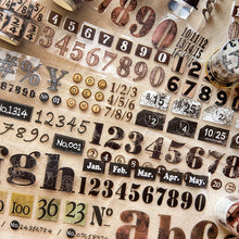 Load image into Gallery viewer, Vintage Style Digital Age Series Masking Washi Tape